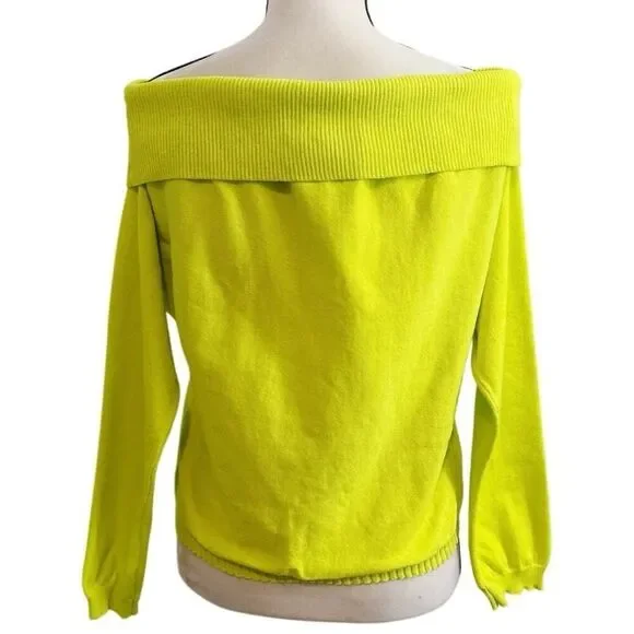 Fashion Nova Off-Shoulder Ribbed Pullover Sweaters Size 1X - Picture 2 of 6